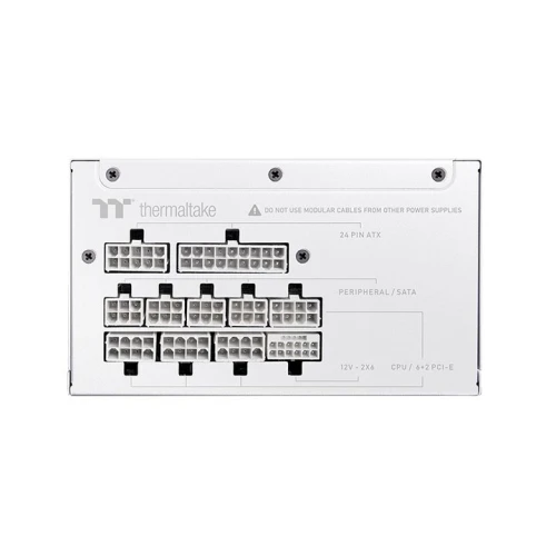 ALIMENTATION THERMALIGHT TOUGHPOWER GT 850W SNOW GOLD ATX MODULAIRE WHITE