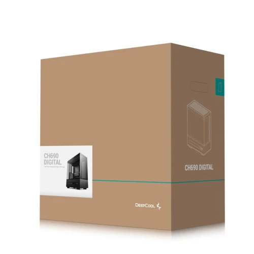 BOITIER DEEPCOOL CH690 DIGITAL BLACK