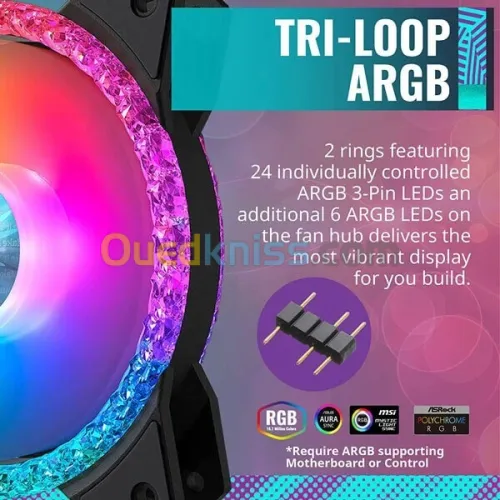 COOLER MASTER MasterFan MF120 Prismatic