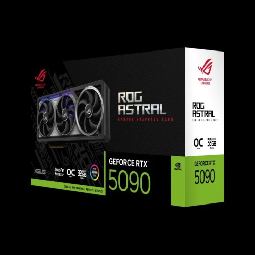 CARTE GRAPHIQUE ROG Astral GeForce RTX 5090 32GB GDDR7 OC Edition (EN CONFIGURATION)