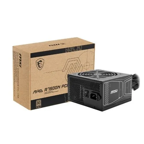 ALIMENTATION MSI MAG A750GN 750W GOLD