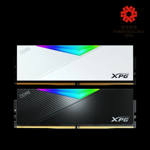 RAM XPG DDR5 LANCER ECC RGB 32GB 6400MHZ WHITE / BLACK (UNIQUEMENT EN CONFIGUE لا تباع وحدها)