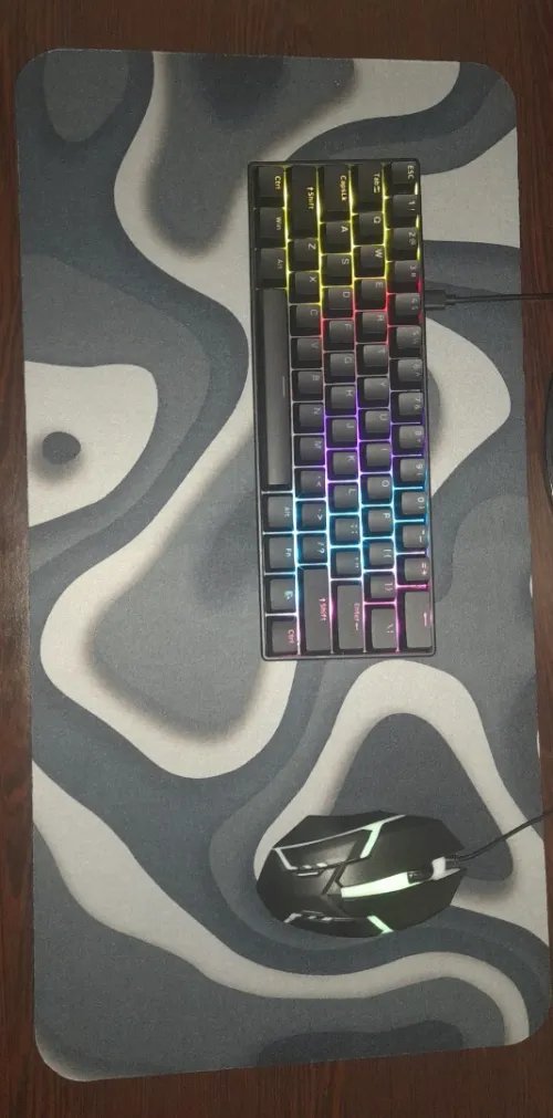 Combo: Mechanical keyboard Red Switches + Mouse Gaming + Mouse Pad