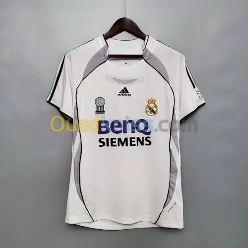 Maillot de foot real madrid 2005/2006 D'ORIGINE QUALITÉ VRAIMENT HAYLA 9A3DTLIE HABA taille M