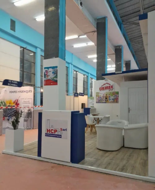 Location des stand d'exposition pour la foire 
