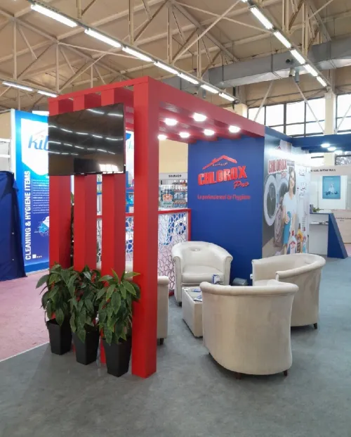 Location mobilier pour les stands d'exposition 