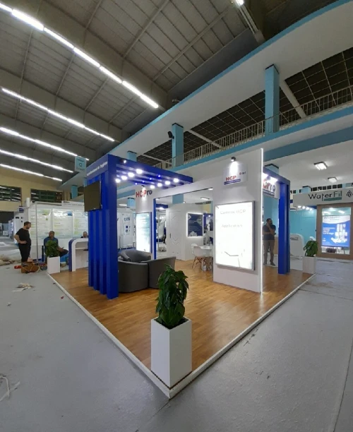 Aménagement et réalisation stand d'exposition pour la foire 