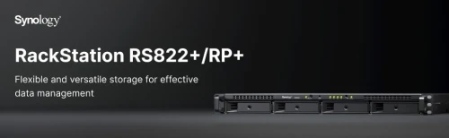 SERVEUR DE STOCKAGE NAS SYNOLOGY RS822RP+ 4 Baies (Rackable)