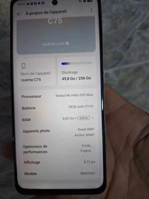 Realmi C75