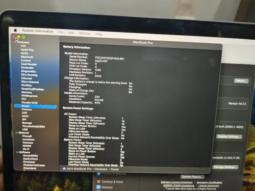 MacBook pro 2022 m2