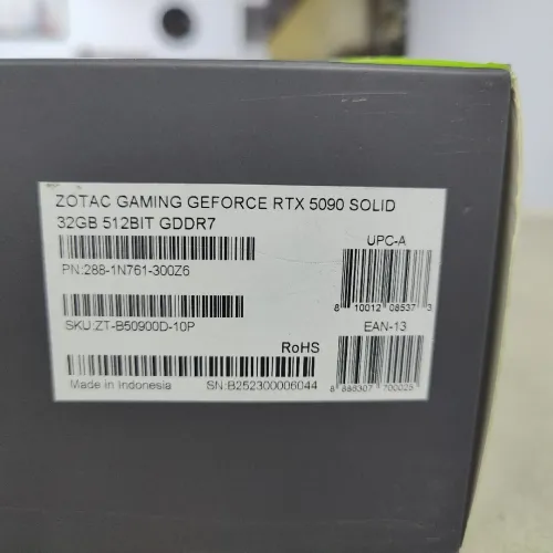 CARTE GRAPHIQUE RTX 5090 32G ZOTEC