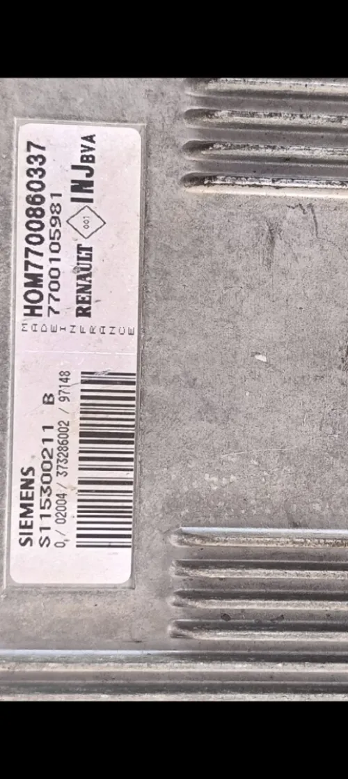 Cherche Calculateur injection moteur 1.6 8v Renault Mégane 1