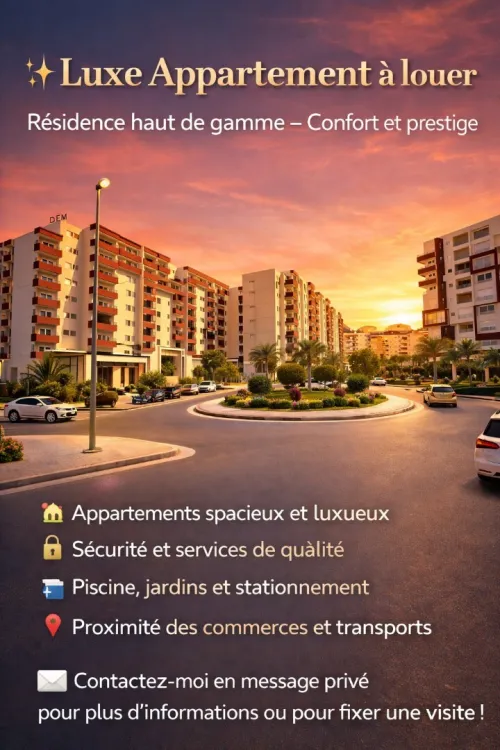 Location Appartement F4 Alger Ouled fayet