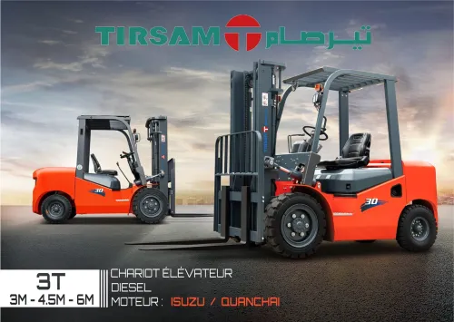 TIRSAM CHARIOT ELEVATEUR 3T- 3M 2025