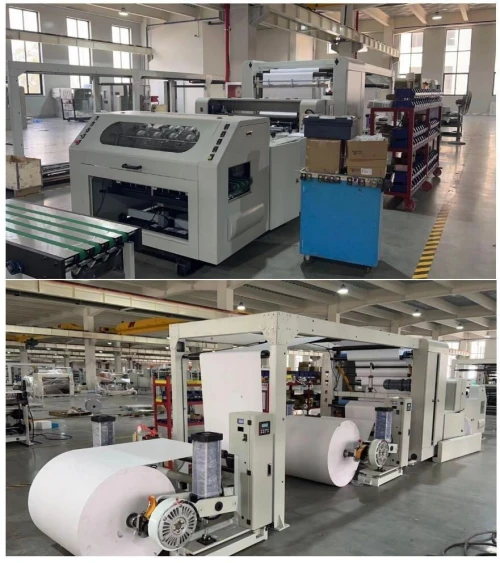 Ligne de production des rames de papier A4