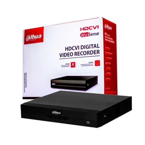 XVR DH-XVR5104HS-I3 Enregistreur Vidéo Numérique Compact 1U 4 Canaux  Penta-brid WizSense Valeur 5 Mpx