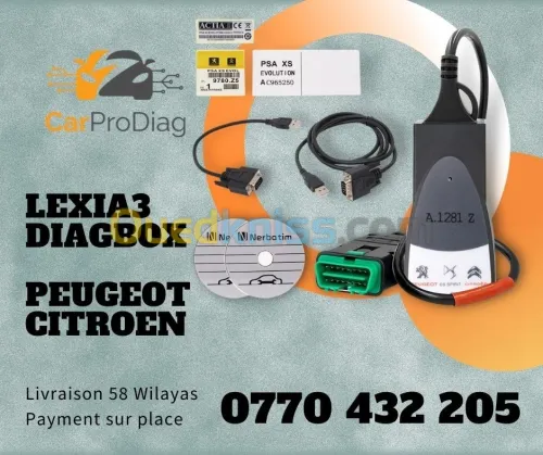 Diagbox Lexia3 Scanner Peugeot Citroen
