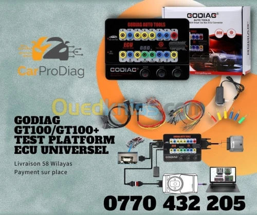 Godiag GT100 Plateforme de test pour ECU Pour Programmation et Diagnostic 
