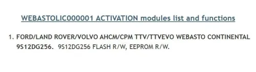 IO TERMINAL MULTI TOOL PSA BSI ACTIVATION