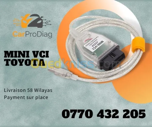 Mini VCI Techstream Scanner Auto Pour Toyota v15.00.028