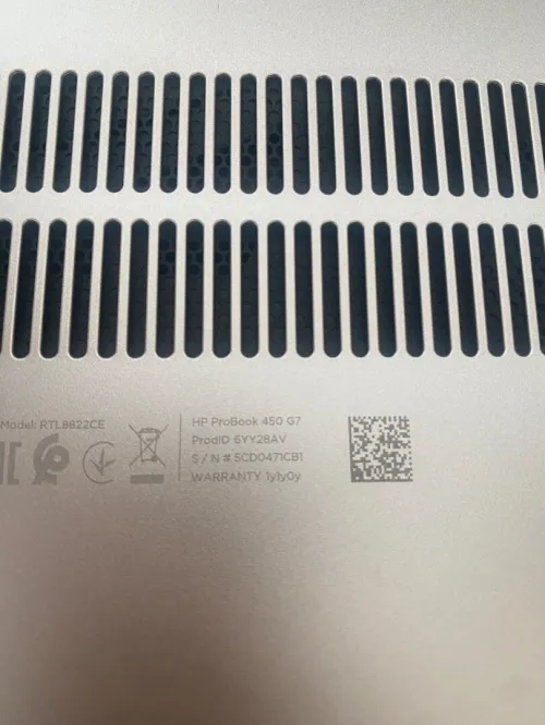 Hp probook 450 g7 i7 10th