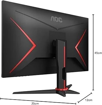 AOC GAMING MONITOR 27G2SP 27 POUCES G-SYNC 165 Hz IPS 1 MS REFRESH RATE HDMI VGA DP 