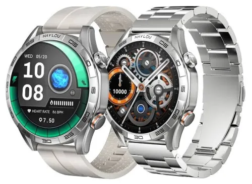SMARTWATCH HAYLOU SOLAR 5 AMOLED APPEL VOCAL SPORT GPS BATTERY 40 j