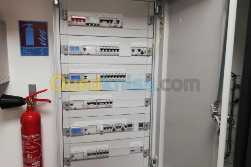 Câblage des armoires électriques 