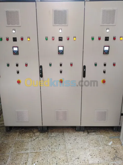 cablage des variateurs de vitesse, et automatiseme, supervision, scada