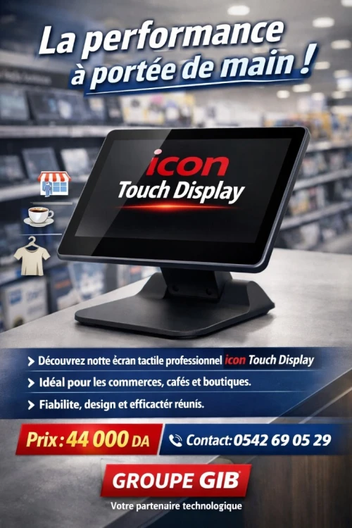 Ecran tactile Icon 15.6 pouce