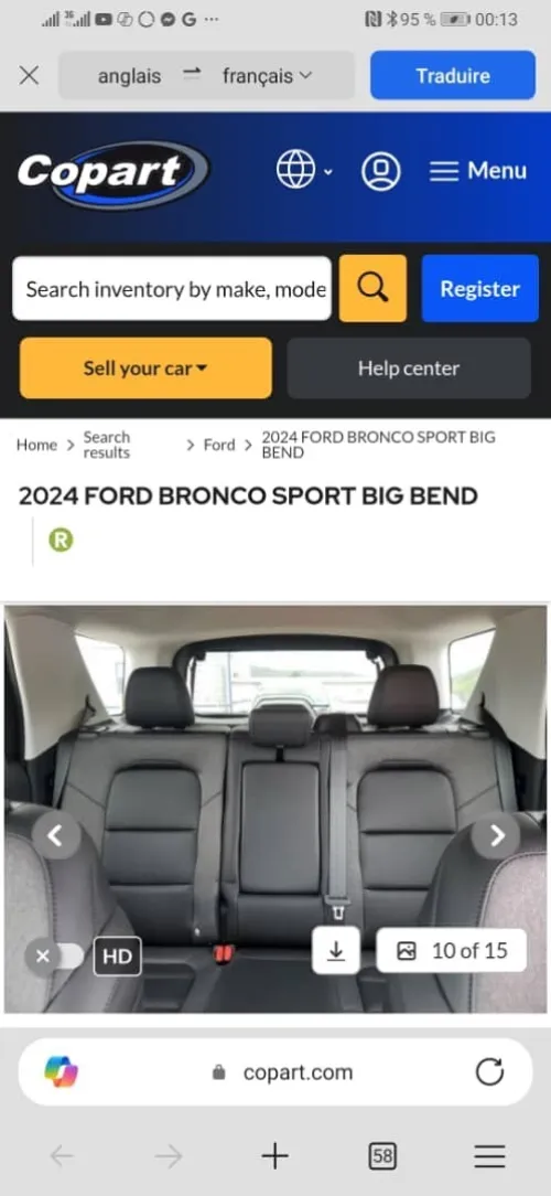 Ford Bronco sport 2024 Big Ben
