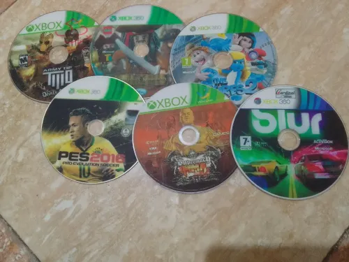 Lot de 6 Jeux Xbox 360 Originaux(حزمة 6 ألعاب إكس بوكس 360 أصلية)