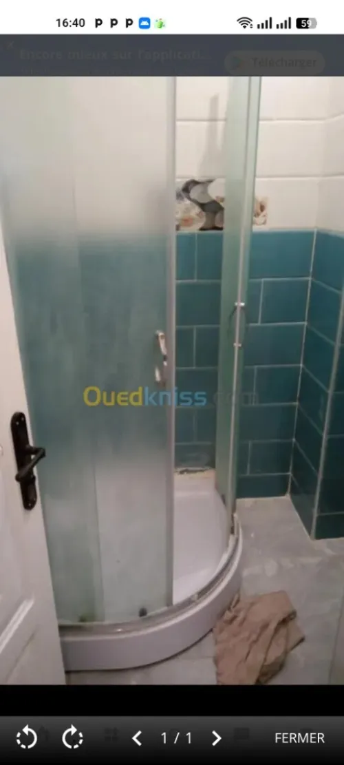 Cabine de douche