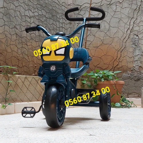 Tricycle Bébé Musical Évolutif 3en1 avec Poussette et Vélo Enfant 1 à 5 Ans | Vélo Poussette Bébé avec Musique | Trycicler Vélo Poussette Musical Bébé Enfant 1 à 5 Ans