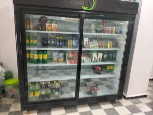 Frigo comptoir et frigo armoire deux portes