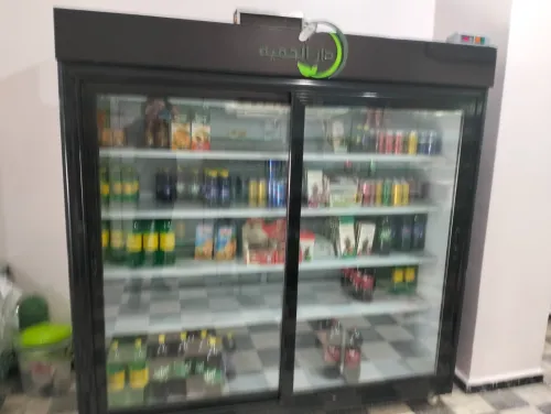 Frigo comptoir et frigo armoire deux portes