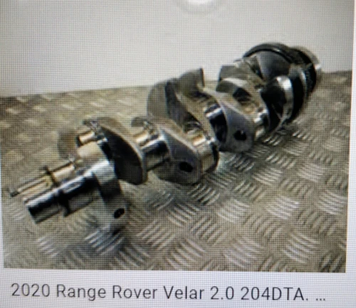 Vend bielle et vilebrequin cousine piston pompe a l'huile joint spi  neuf range velar 