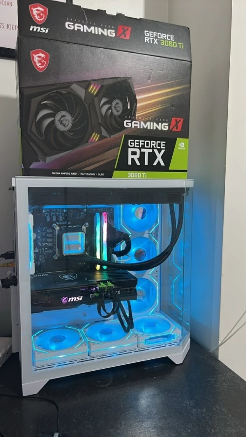 PC GAMING WORKSTARTION 32 GB DDR5 RTX 3060 TI GAMING X + ECRAN MATOS 2K 27 POUCE