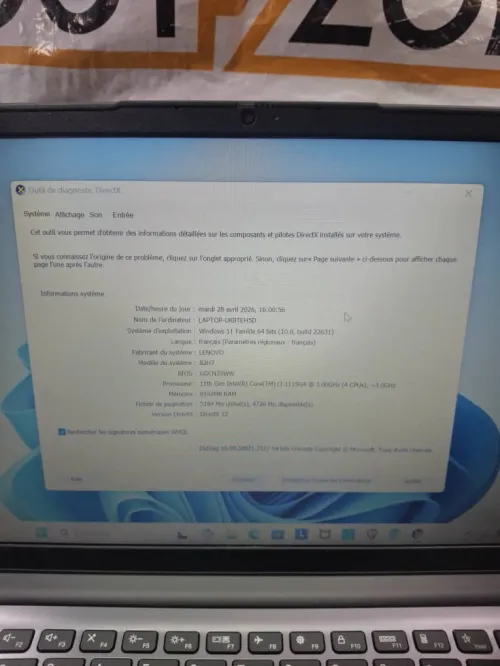 Lenovo i3 11th generation