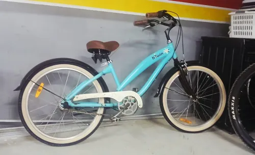 Vélo B'Twin Beach Cruiser - Style Vintage