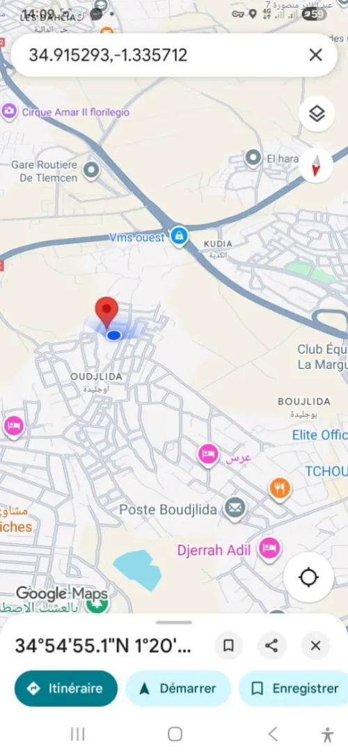 Vente Terrain Tlemcen Chetouane