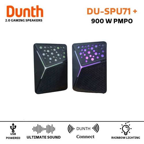 MINI HAUT PARLEUR DUNTH POUR ORDINATEUR BLUETOOTH DU-SPU71(900W)