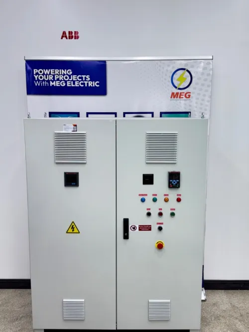 Armoire demarrage progressif 200 kw  pour pompe 185 kw 