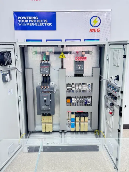Armoire demarrage progressif 200 kw  pour pompe 185 kw 