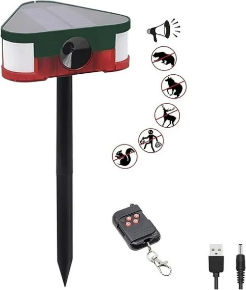 ALARME ANIMAUX A CAPTEUR INFRAROUGE SOLAIRE