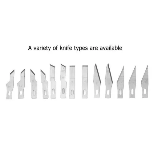 BISTOURI + KIT DE LAMES 14 PCS WLXY