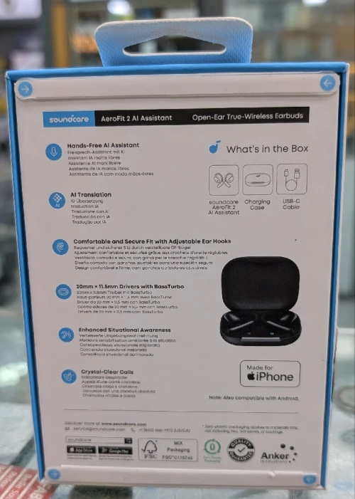 Anker soundcore aerofit pro / aero fit 2 ai assistant / aeroclip / liberty 4 pro / liberty 5 / p41i / liberty 4 nc / c40i / v40i / r60i nc / r50i nc