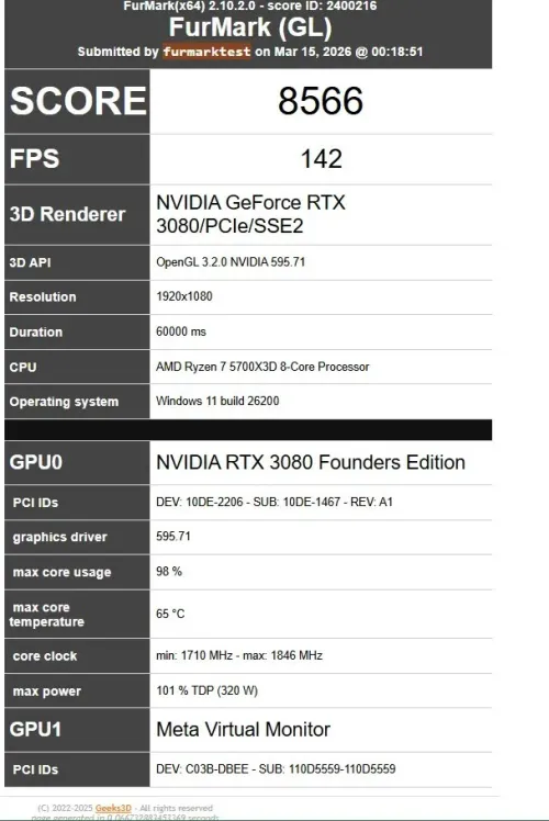 RTX 3080 FOUNDERS EDITION