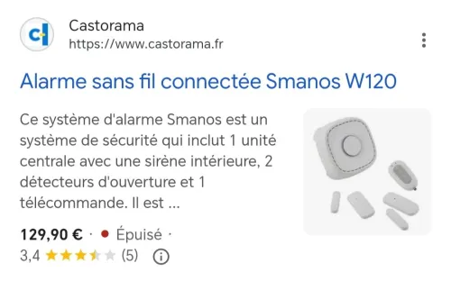 Wifi Alarm System SMANOS