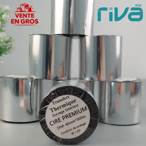 Fournisseur pour vente en gros des Rubans Transfert Thermique RIVA Qualité Premium pour Impression d Étiquettes et Codes Barres